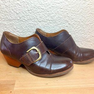 Womens Kork-Ease Korks Adjustable Strap Buckle Booties